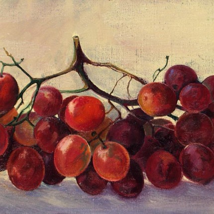 Red grapes